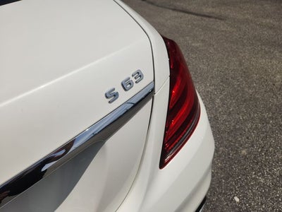 2019 Mercedes-Benz S-Class S 63 AMG® 4MATIC®